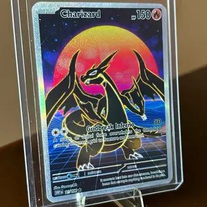 Charizard “Zard on the Grid” Custom Made TCG Card