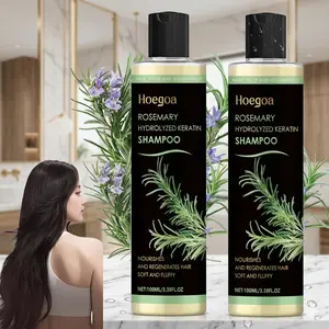 Rosemary Hair Growth Shampoo(100 ML*2)  Organic Plant Extracts Oil-control Formula Nourishing and Moisturizing Leaves Hair Smooth and Manageable Hyaluronic Acid Conditioner Hydrate Conditioner