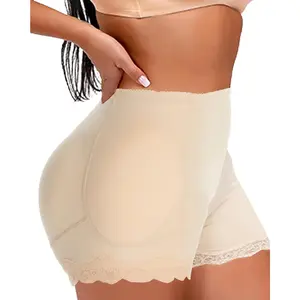 Butt Pads and Butt Padded Shapewear Hip Pads Padded Underwear Booty Shaper for Women Womenswear Bottom Fit Soft Pockets Panty Breathable