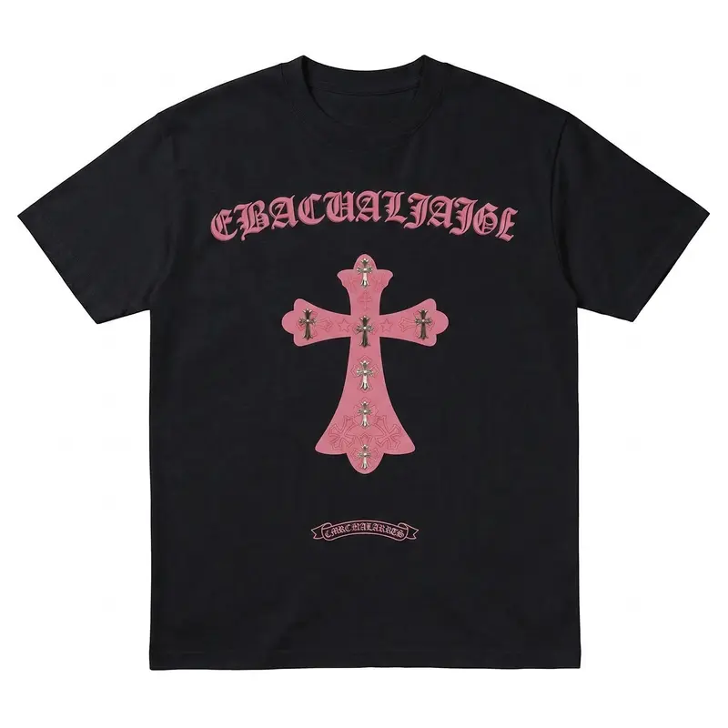 トップス Chrome Hearts 90s Rhinestone Cross Shirt Chrome Hearts Cross T-shirt. Size M Really nice | Depop