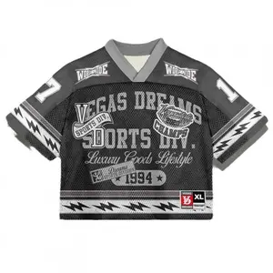 SD European and American men's and women's sports fashion jerseys, mesh quick-drying short sleeves