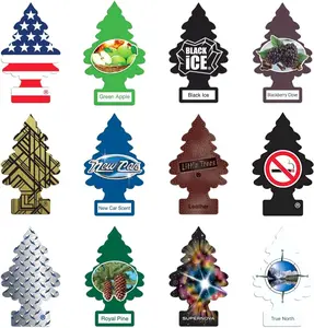 Super Variety Scent Pack of 12 Fresheners - 12 Different Masculine Super Variety Scents of Air Fresheners – Car, Trucks, RV, Home Air Freshener
