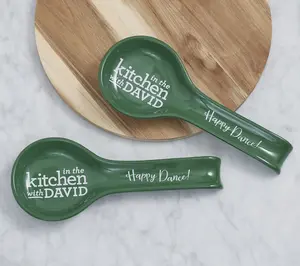 In the Kitchen with David Set of 2 Spoon Rests