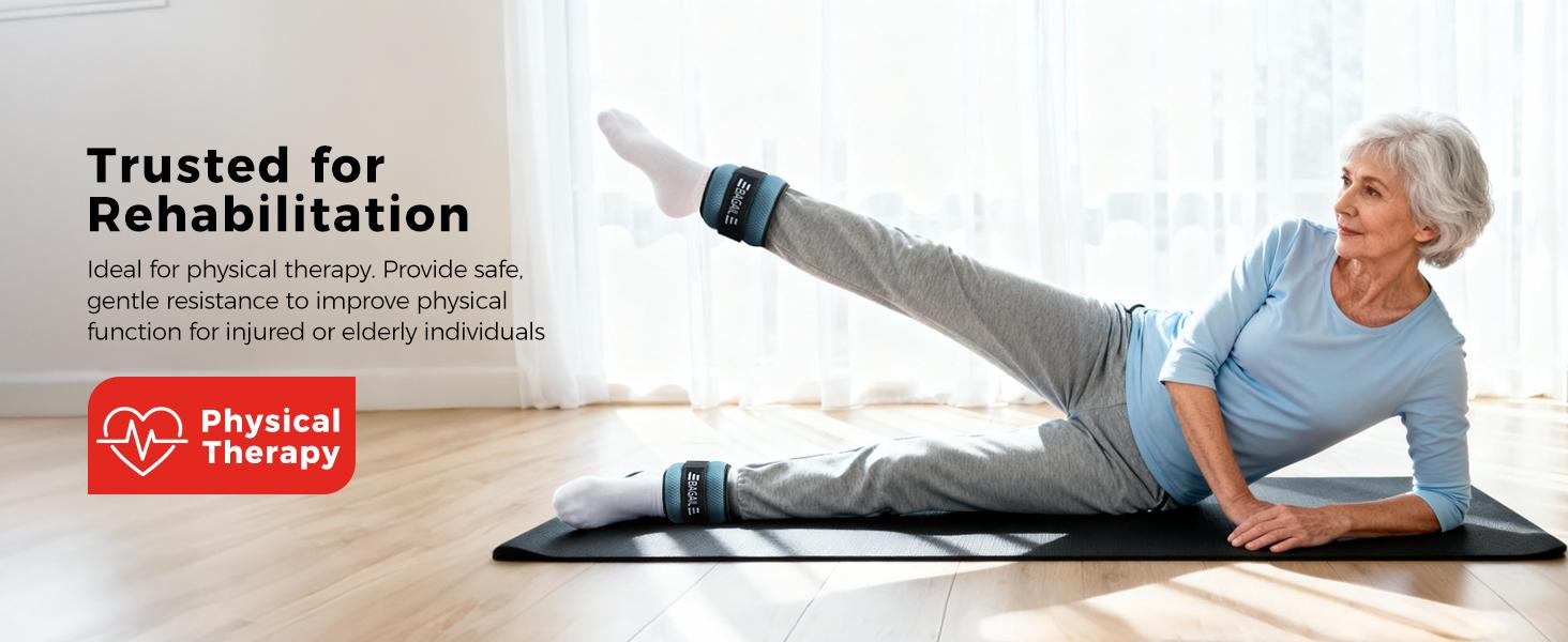 【SpringStatements】BAGAIL Ankle and Wrist Weights for Women & Men, 1 Pair 1/2/4/6/8/10 LBS Leg Weight with Sleek Design & Secure Fit, Arm Weighted Set for Walking, Running, Home Fitness & Physical Therapy