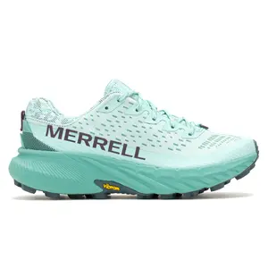 Merrell Womens Agility Peak 5 Trail Trail Running Sneakers Shoes - Green