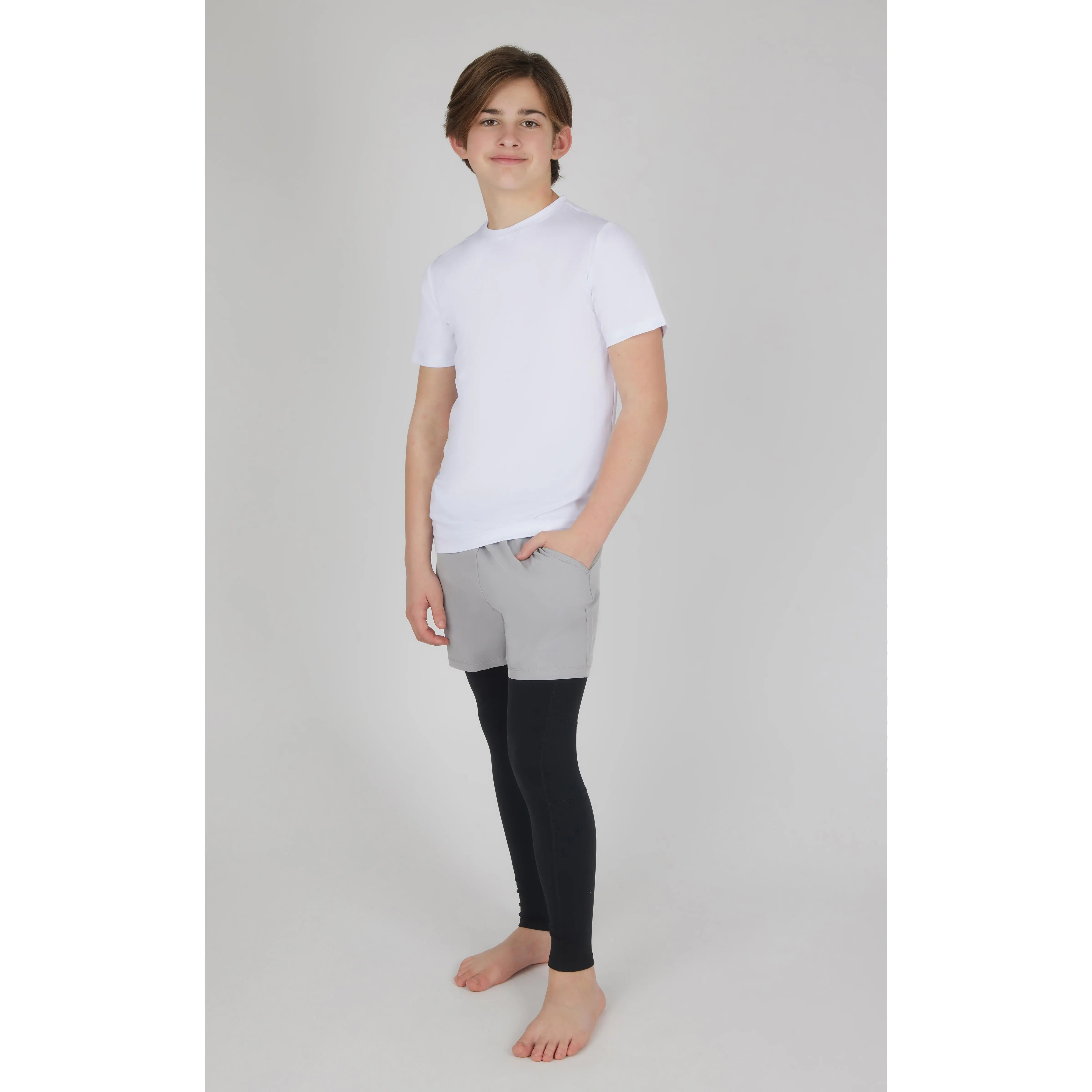 Boys 2 PK Running Short and Legging