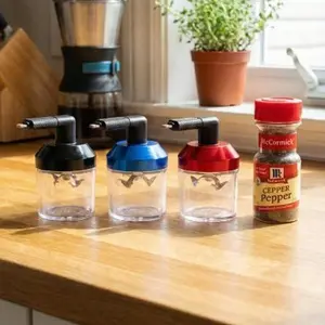 Mini Electric Spice Crusher for Cooking, One-Touch Peppercorn Crusher, USB-C Compatible Kitchen Tool