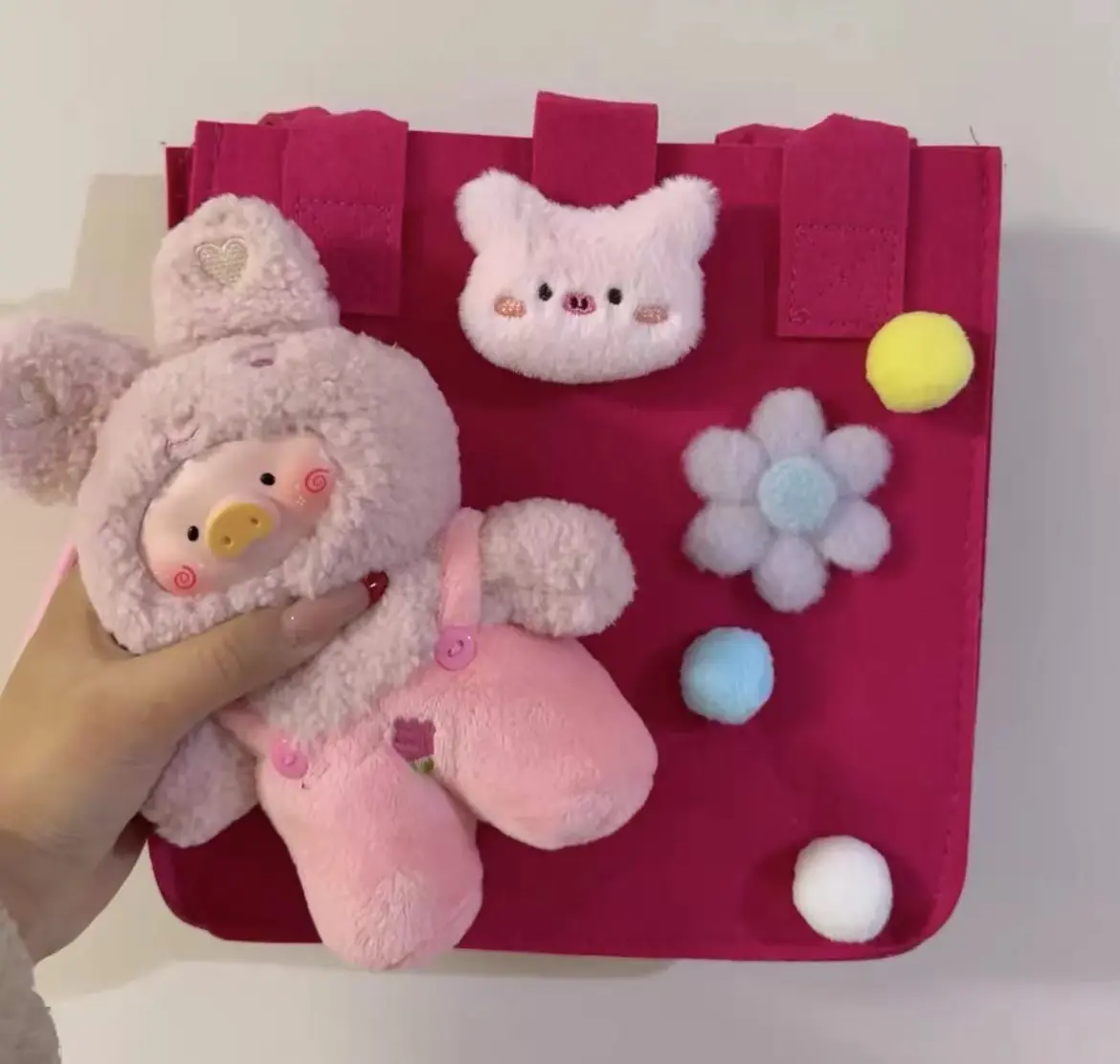 [Buy 3 get 4]LISM Rainbow Pig 400% First Generation plush Blind box