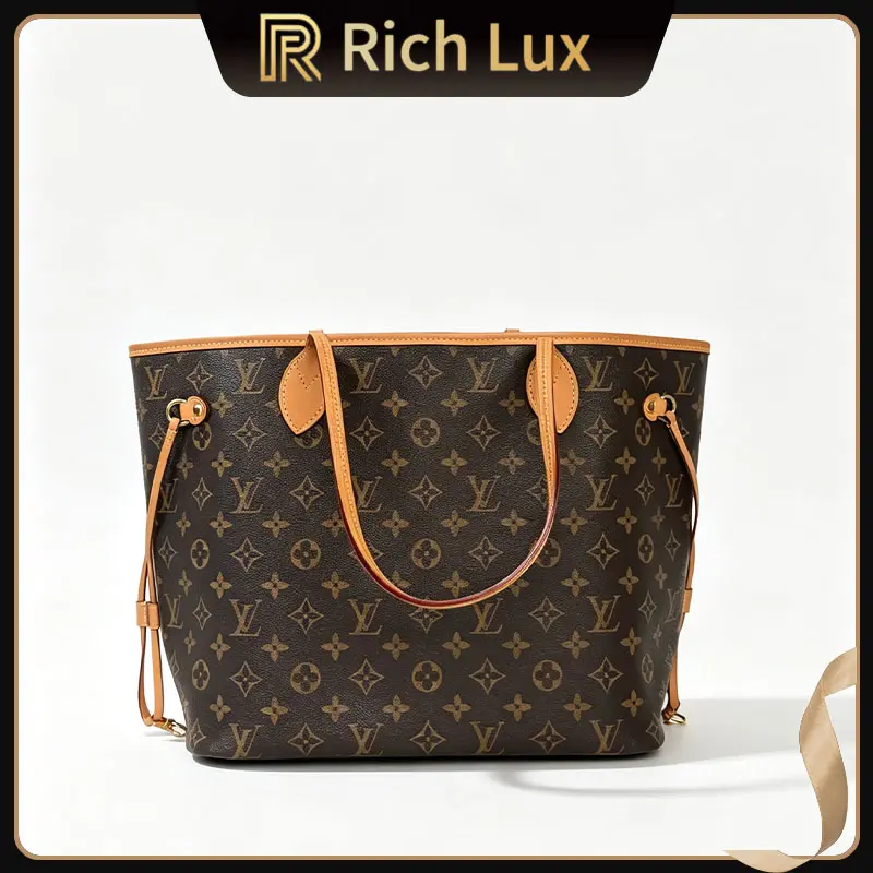 Pre-owned Louis Vuitton Neverfull PM Monogram Tote Shoulder Bag Women's Handbags, Everyday Use Bags, Pre Loved Luggage, Everyday Bags, Women Handbags