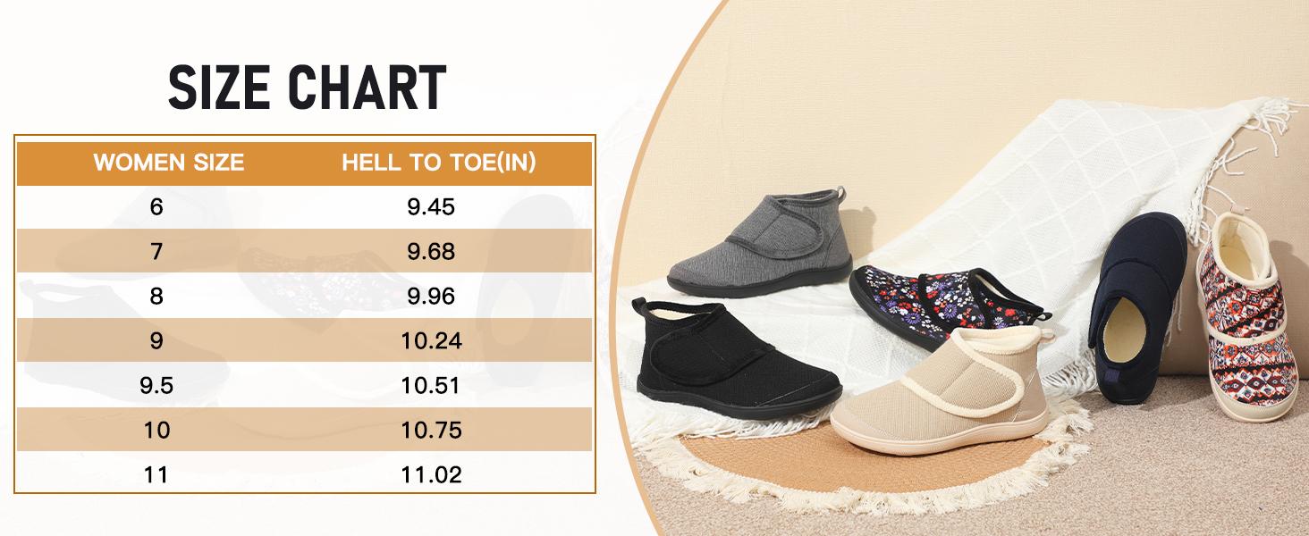 LeIsfIt Slipper Boots for Women Wide Warm House Shoes Non-slip Diabetic Winter Shoes Adjustable Bootie Slippers for Indoor & Outdoor LeIsfIt Slipper Boots for Women Wide Warm House Shoes Non-slip Diabetic Winter Shoes Adjustable Bootie Slippers for Indoor & Outdoor