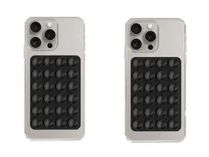 2PCS Phone Silicone Suction Cups，Strong suction force Color combinations diverse options，Phone Case Mount Hands-Free Sticky Cell Phone Grip, Mobile Fidget Mirror Holder for Selfies and Videos,Clear out the inventory