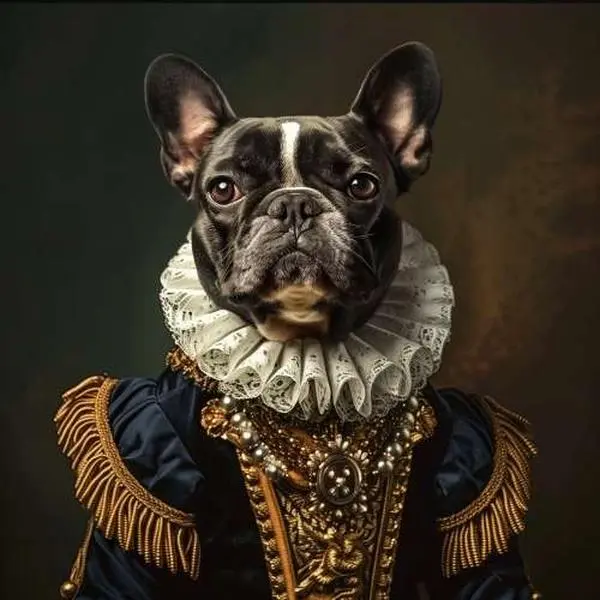 Pet Portraits Custom Dog Cat Pet in Funny Royal Renaissance Style King Queen General Admiral Gentelmen, Personalized Poster Canvas from Photo Wall art print for Gift and scratcher Home Decor 244