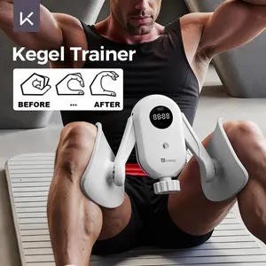 Keep Thigh Exerciser for Men Enhanced Resistance Hip & Pelvis Trainer ABS Material Kegel Exercise Equipment Home Gym Essential