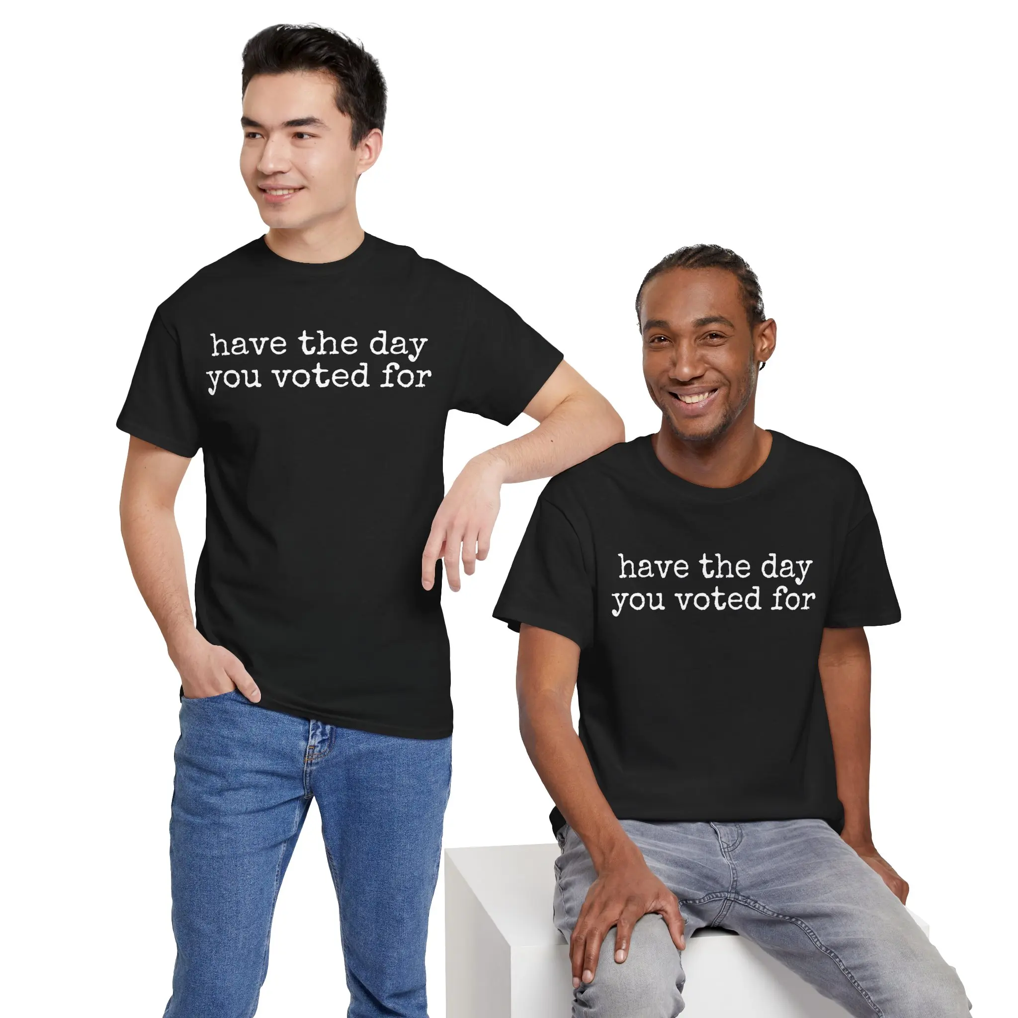 Minimalist Statement Graphic T-Shirt-Soft Cotton Unisex Tee-Everyday Casual Wear