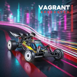 1:24 scale | Model: 244016，with 3 speed modes and gyroscope stabilizer | Electric racing car, 2WD remote control racing model - 2.4G proportional control, remote control car toys