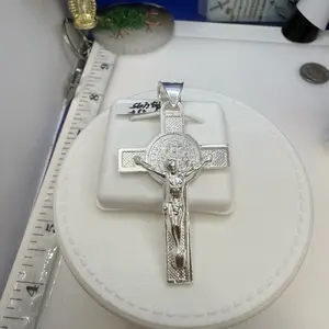 925 sterling silver pendant cross high quality solid silver Mexican)) dije de plata Mexicana es solido