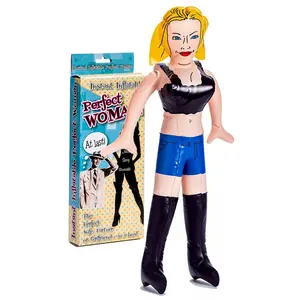 PERFECT WOMAN INFLATABLE DOLL - Instant Girlfriend Blow Up - Gag Joke Toy Gift