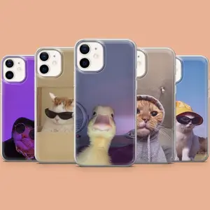 Funny Cat Compatible with iPhone 11, 12, 13, 14, 15, 16, 17 & more – check our available sizes