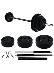 Adjustable Barbell Weight Set, 6.6-40LB Adjustable Free Weights For Home And Gym Workout