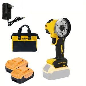 3" Brushless Electric Mini Circular Saw - Cordless Quick-Change Blades, Compatible with Dewalt 20V Batteries, Adjustable Angle and Depth, An Ideal Tool for DIY Wood Cutting, Construction, Gardening, and Home Decor, Gift (Battery Not Included)