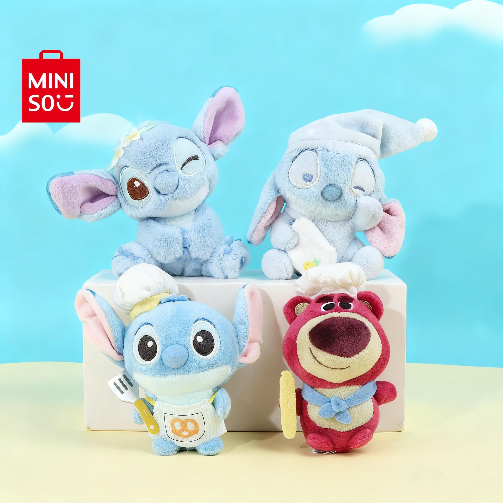 Disney Baking Series Plush Keychains – Chef Outfits with Baking Props,Soft Plush Material, Ideal Bag Charm,Cute Collectible,Great Gift