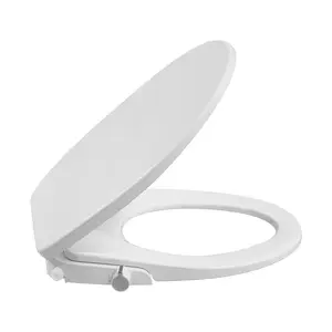 Garvee Dual Nozzle Non-Electric Bidet Toilet Seat – Adjustable Water Pressure, Soft-Close Lid, Durable White PP, Easy Installation, Professional Commercial Restroom Use