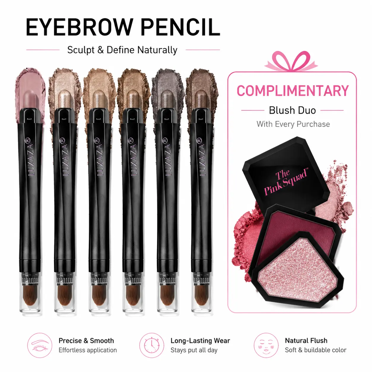 LUXAZA 6PCS / 10PCS Eyeshadow Stick,Shimmer And Matte Brown Metallic Cream Eyeshadow Pencil Crayon with Smudge-proof & Waterproof, Eye Brightener Stick Cream Eyeshadow Stick Set Makeup Cosmetic Christmas gifts #SummerVibes #Summervibes,sunscreen