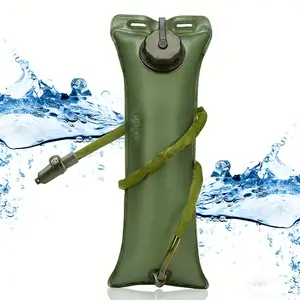 2.5-3L Hydration Bladder Water Reservoir, BPA-Free Leak-Proof Hydration Pack, Water Pouch Storage Bag for Hiking Backpack Camping Cycling Running