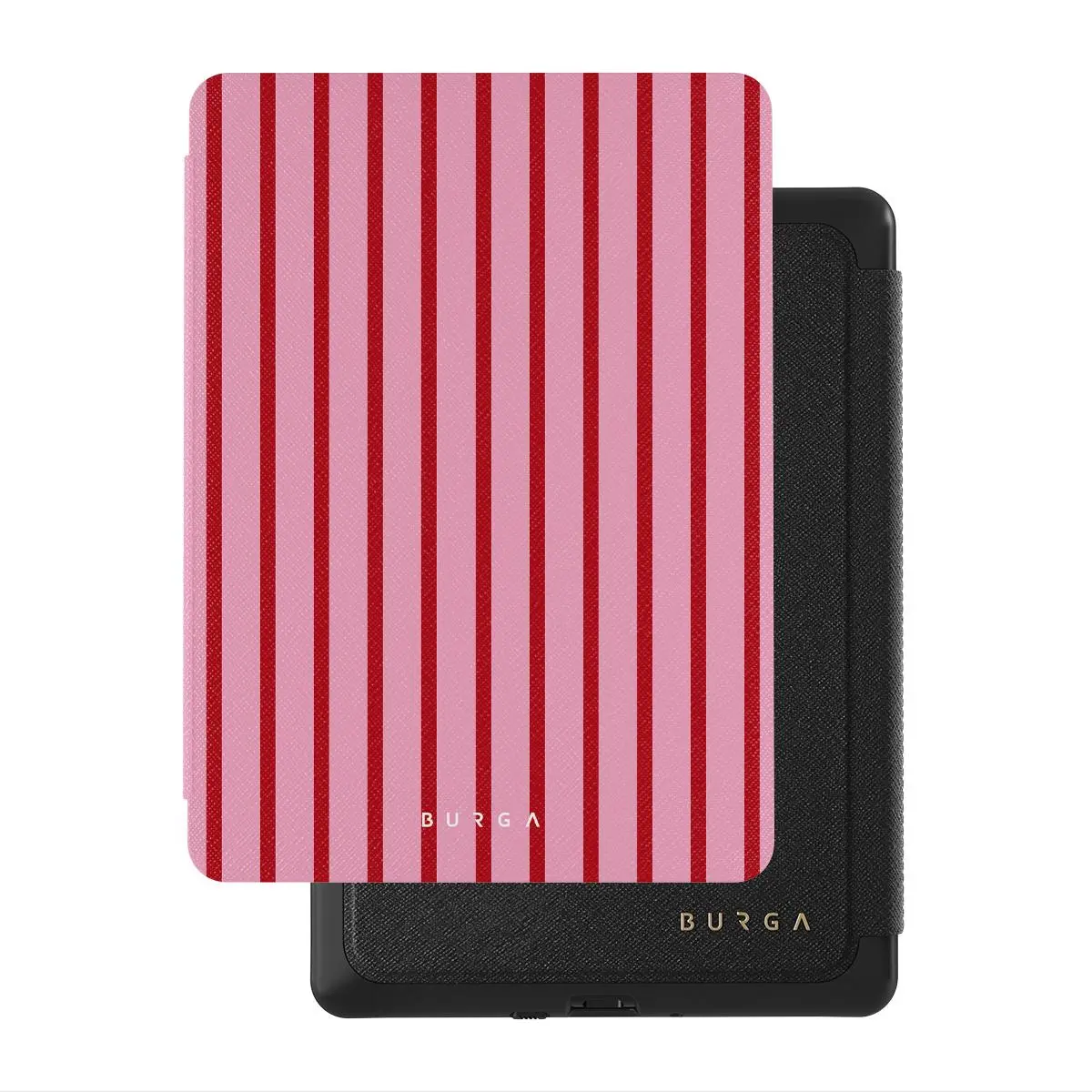 BURGA Vegan Leather Folio E-Reader Case Cover for Kindle Paperwhite Gen 11/12 (6.8" & 7", Signature, Colorsoft) - Favorite Bikini Design, Hand Strap, Auto Sleep/Wake, Magnetic Close, Shockproof Protective Book Cover