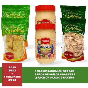 Pintón (PACK2) Triple Combo – Cuban Marinera Crackers, Garlic Crackers Bocaditos Spread – Save $3.35! Pintón Triple Combo – Cuban Marinera Crackers, Garlic Crackers Bocaditos Spread – Save $3.35! Snack Pasta