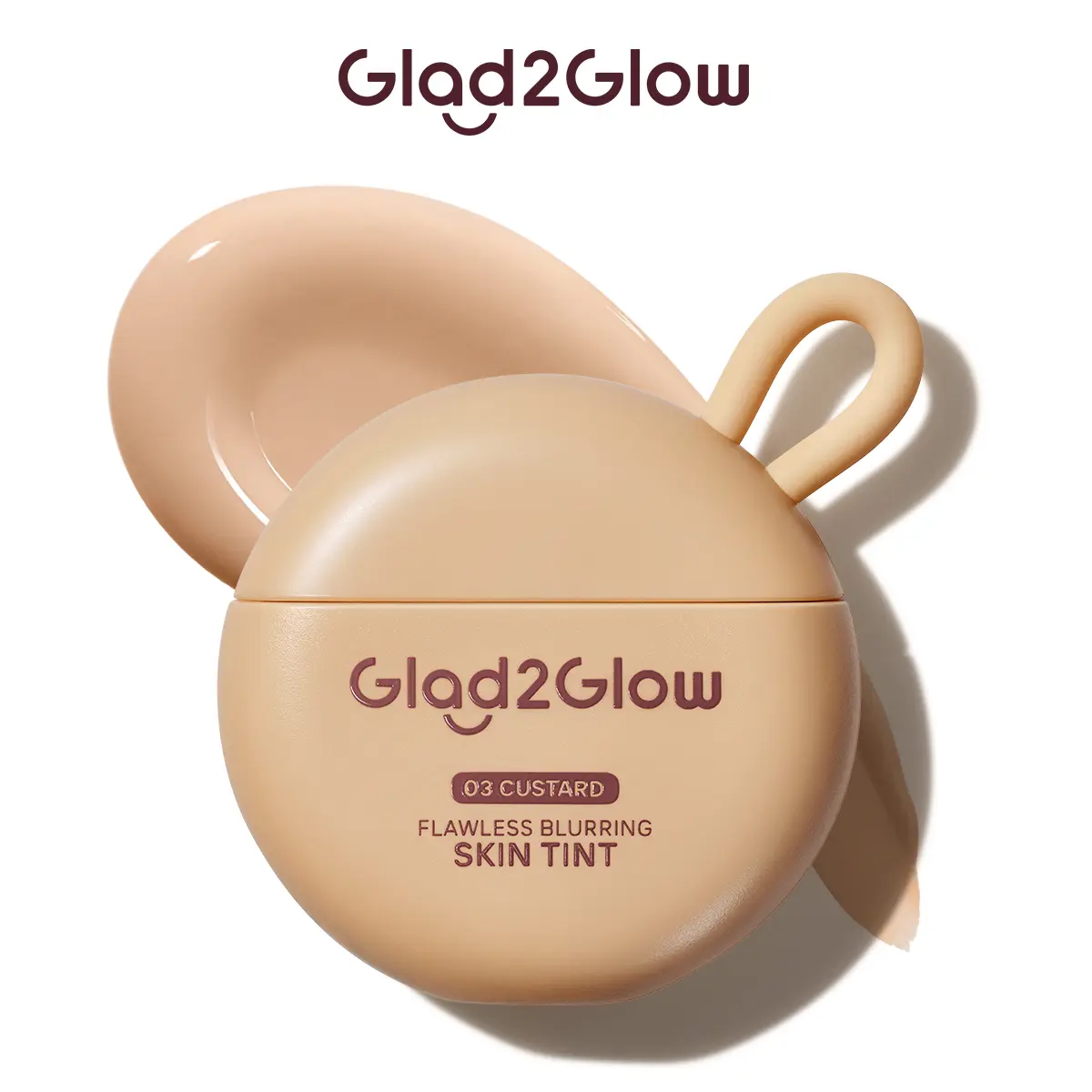 Glad2Glow Flawless Blurring Skin Tint | Squalane Hydrating Second-Skin Finish & Seamless Lock Technology Foundation Alternative,back to school