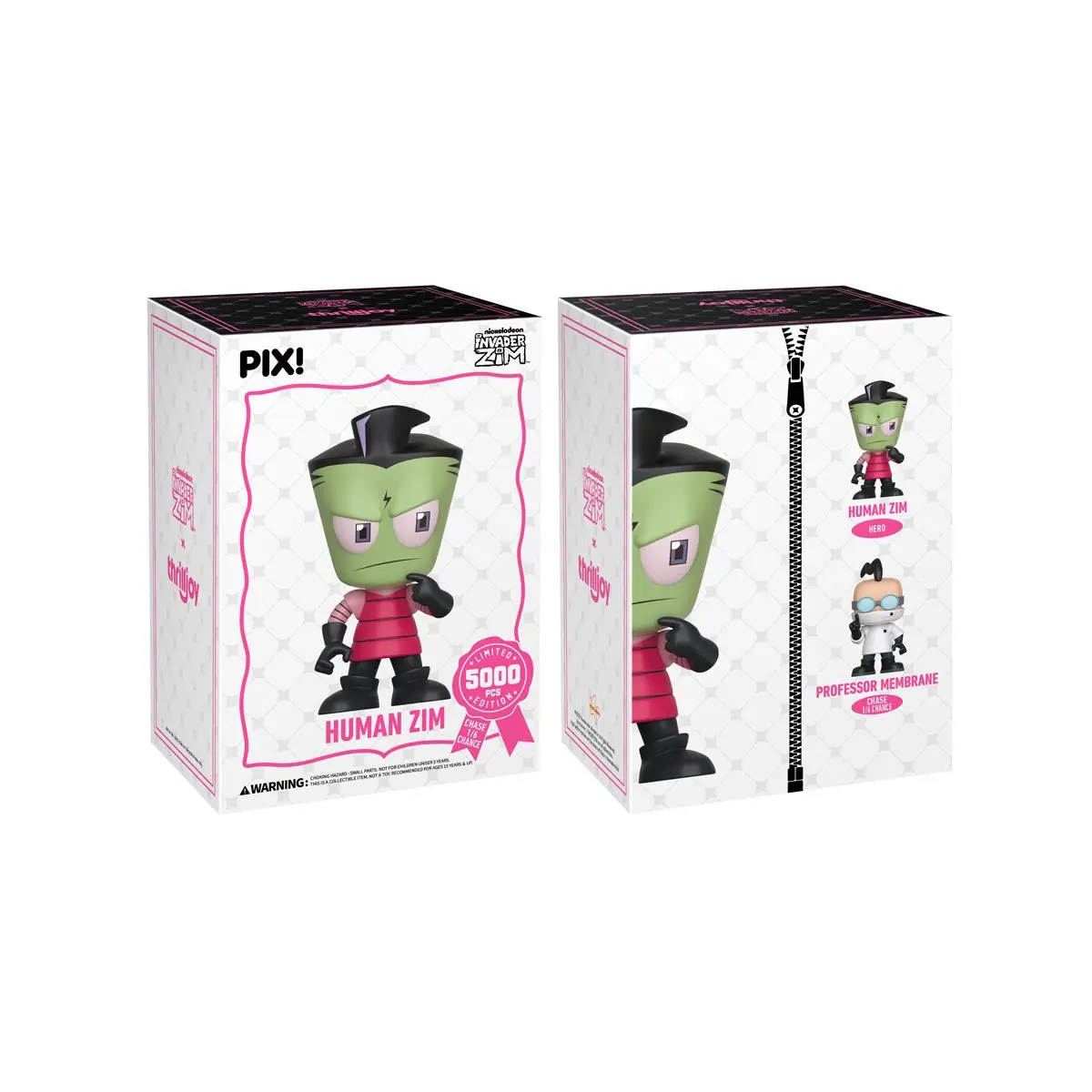 Invader Zim Human Zim Thrilljoy PIX LE5000 Chance at Chase (Styles Vary)