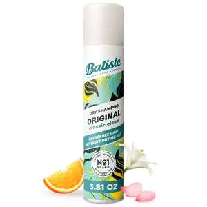 Batiste Original Dry Shampoo 3.81 oz – Instant Waterless Hair Refresh, Oil Absorbing, Adds Volume