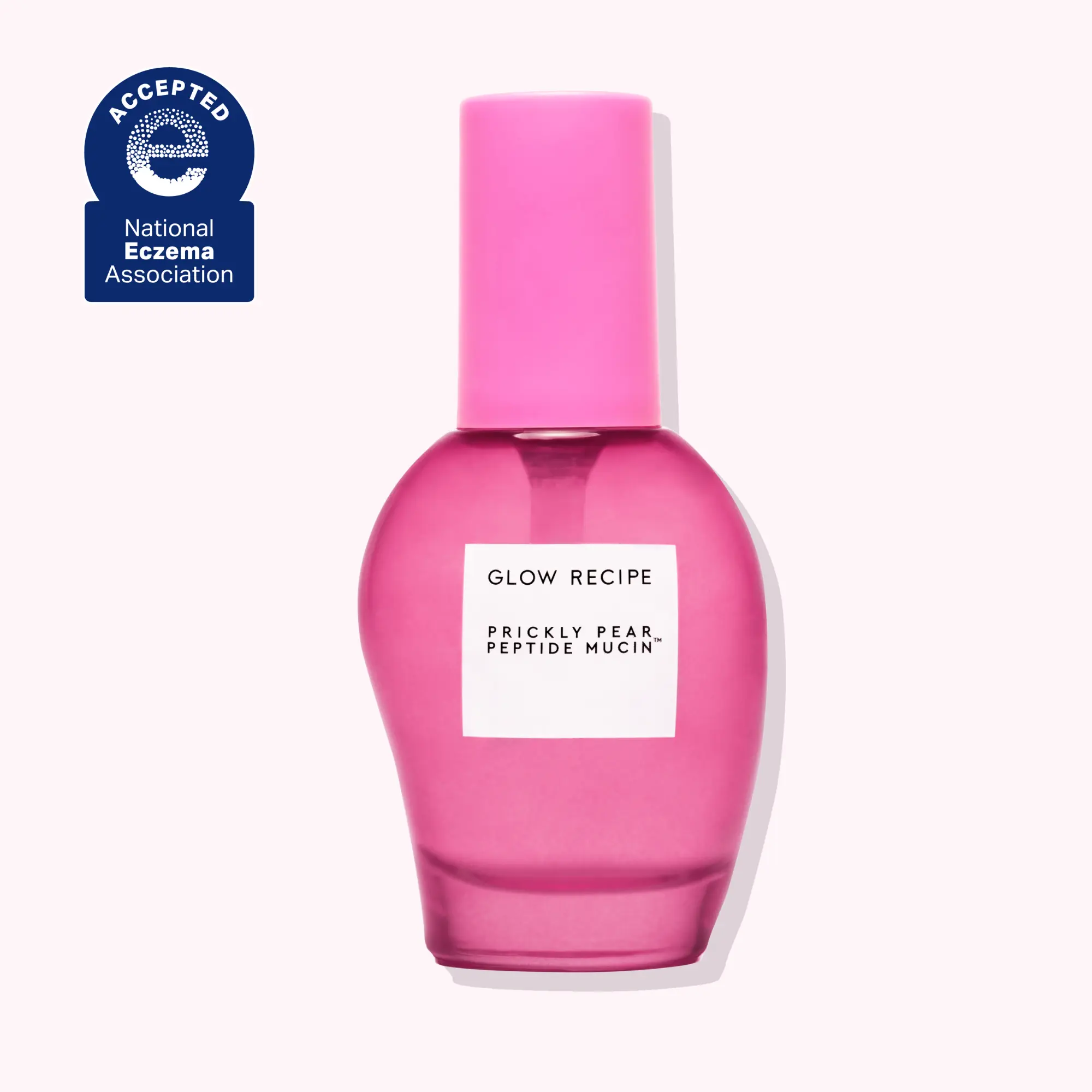 Glow Recipe Prickly Pear Peptide Mucin Vegan Face Serum - Gentle Daily Use Serum, Hydrates, Soothes, Restores Skin Barrier, Supports Glow, Scented, Ideal for Sensitive Skin & Eczema, Soothing, Firmer Skin