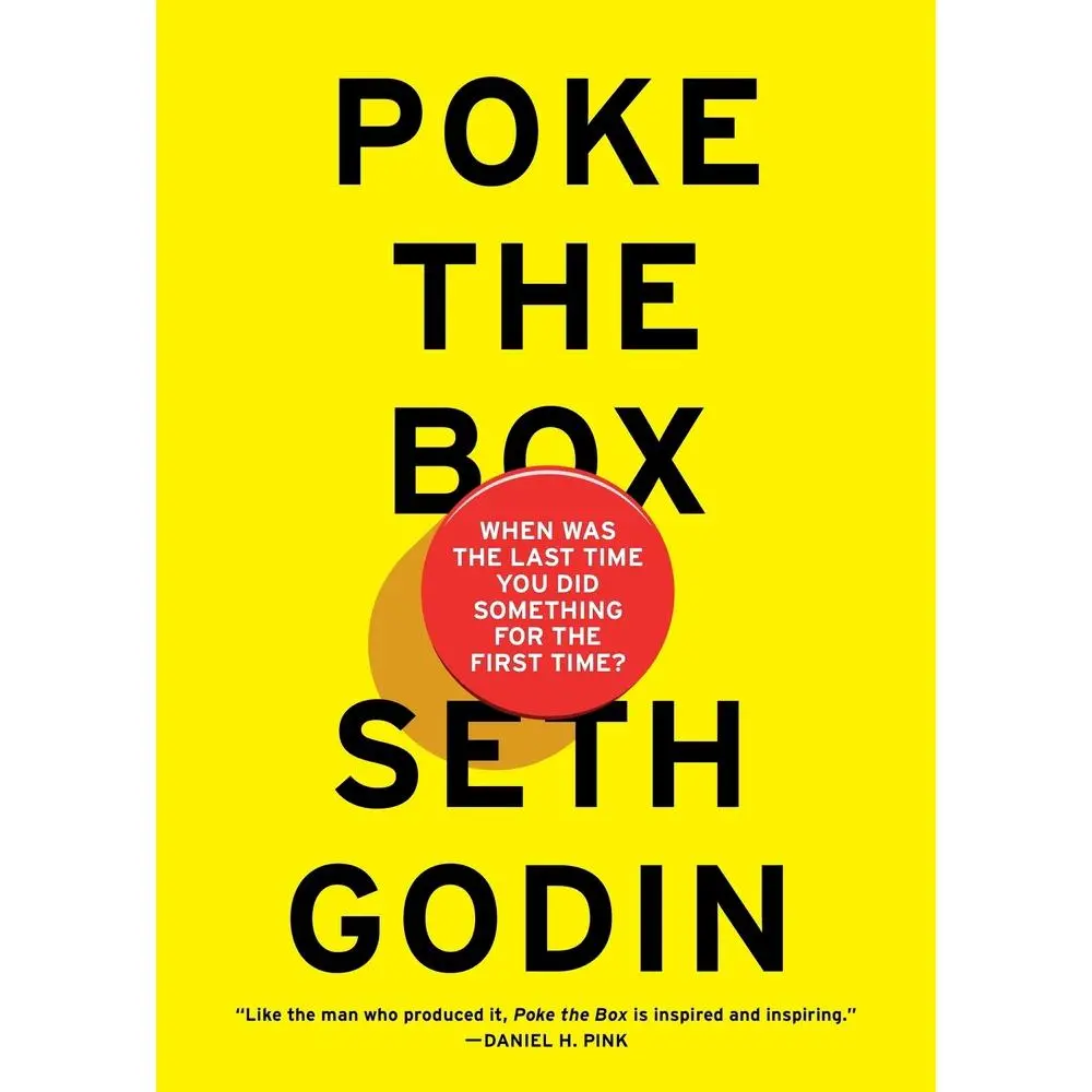 USED Book - Poke the Box: When Was the Last Time You Did Something for the First Time? by Godin, Seth (Hardcover) - english