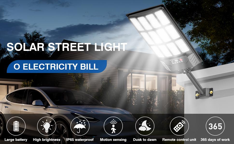 6Pack/2Pack Solar Street Lights Outdoor Waterproof,Wide Angle Solar Flood Light, LED Parking Light with Motion Sensor and Remote Control, Suitable for Street, Parking lot 6Pack/2Pack Solar Street Lights Outdoor Waterproof,Wide Angle Solar Flood Light, LED Parking Light with Motion Sensor and Remote Control, Suitable for Street, Parking lot