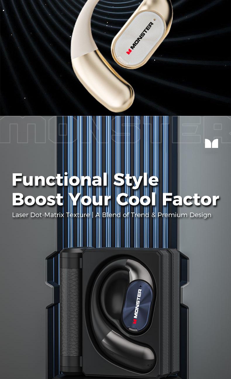 Monster Ear Buds - Headphones Bluetooth with Dual-Fold Design, Noise Isolation - 145H Playtime Wireless Earbuds Bluetooth 6.0,Waterproof & Sweatproof Wireless Headphones, Headset Ideal Traveling Gadgets & Electronic Gifts for Men and Women Monster Ear Buds - Headphones Bluetooth with Dual-Fold Design, Noise Isolation - 145H Playtime Wireless Earbuds Bluetooth 6.0,Waterproof & Sweatproof Wireless Headphones, Headset Ideal Traveling Gadgets & Electronic Gifts for Men and Women