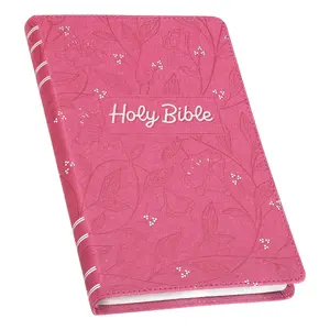 KJV Holy Bible - Holy Book, Thematic Scripture Gift Edition, Faux Leather Flexible Cover, Pearlized Cherry Pink (Religion & Philosophy Book)