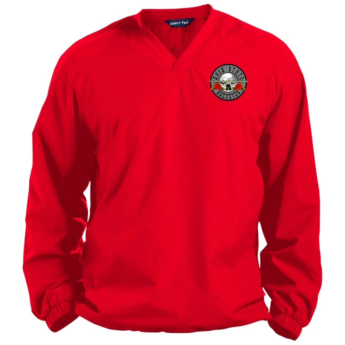 OBSESSION Ohio State Pullover V-Neck Windshirt
