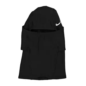 Nike Pro Hyperwarm Therma-FIT Thermal Hood Skull Cap – Winter Head Cover for Cold Weather Running Training | Warm Moisture-Wicking Helmet Liner for Workout Cycling Skiing Outdoor Sports | Unisex (Black)