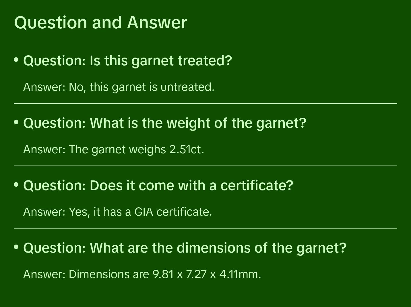 GIA Certified Natural Tsavorite Garnet - 2.51ct - Oval Mixed Cut