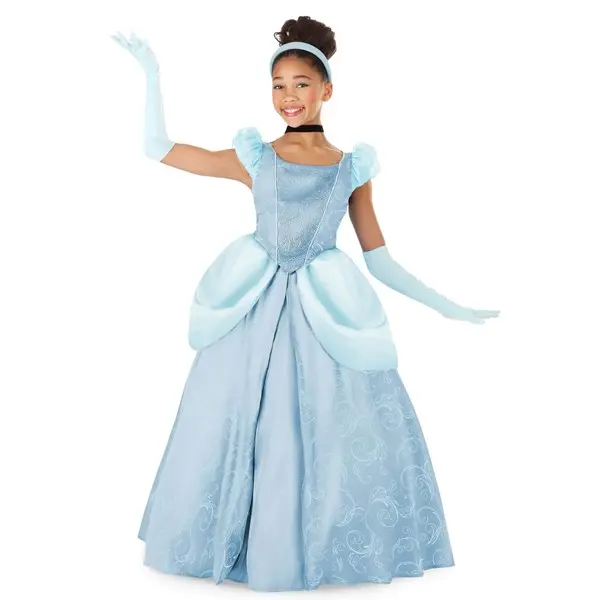 Girl's Disney Premium Cinderella Costume Dress (© Disney)