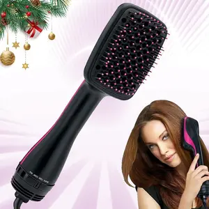 3 in 1 Comfort Comb Design Multifunctional Hair Dryer,Negative Ion Hair Straightener Hot Air Styling Tool for Straightening Drying Smoothing,Makeup Products, Back To School, Hair Straightener Comb