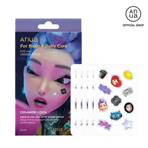 [Anua x KPop Demon Hunters Special Edition] KDH Ultra-Thin Spot Cover Patch (55Ea / 28Ea) I Kpop Demon Hunters Pimple Patches for Face, Hydrocolloid Acne Stickers for Breakout Skin