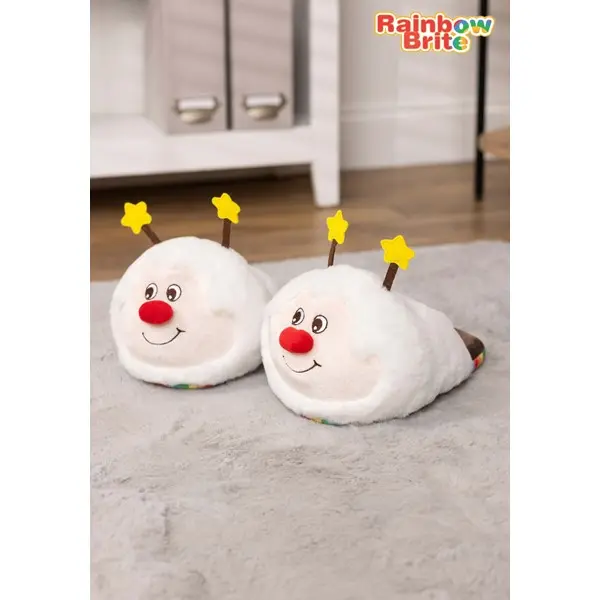Adult Rainbow Brite Sprite Slippers, Foam, Cloud Slippers