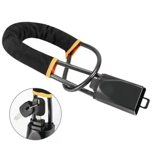 Steering Wheel Lock Car Wheel Lock forVehicle Security, 17 Inches Long Anti-Theft Device, Compact Design andMultiple Color Options, Car Accessories