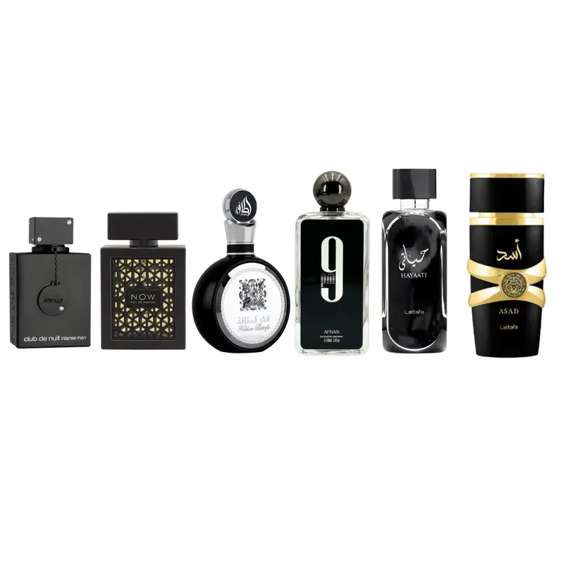 Armaf Mega Combo for Men - CDN Intense Man | 9PM EDP | Fakhar EDP | Rave Now EDP | Asad EDP  & Hayaati EDP 3.4FL.OZ Fragrance Collection
