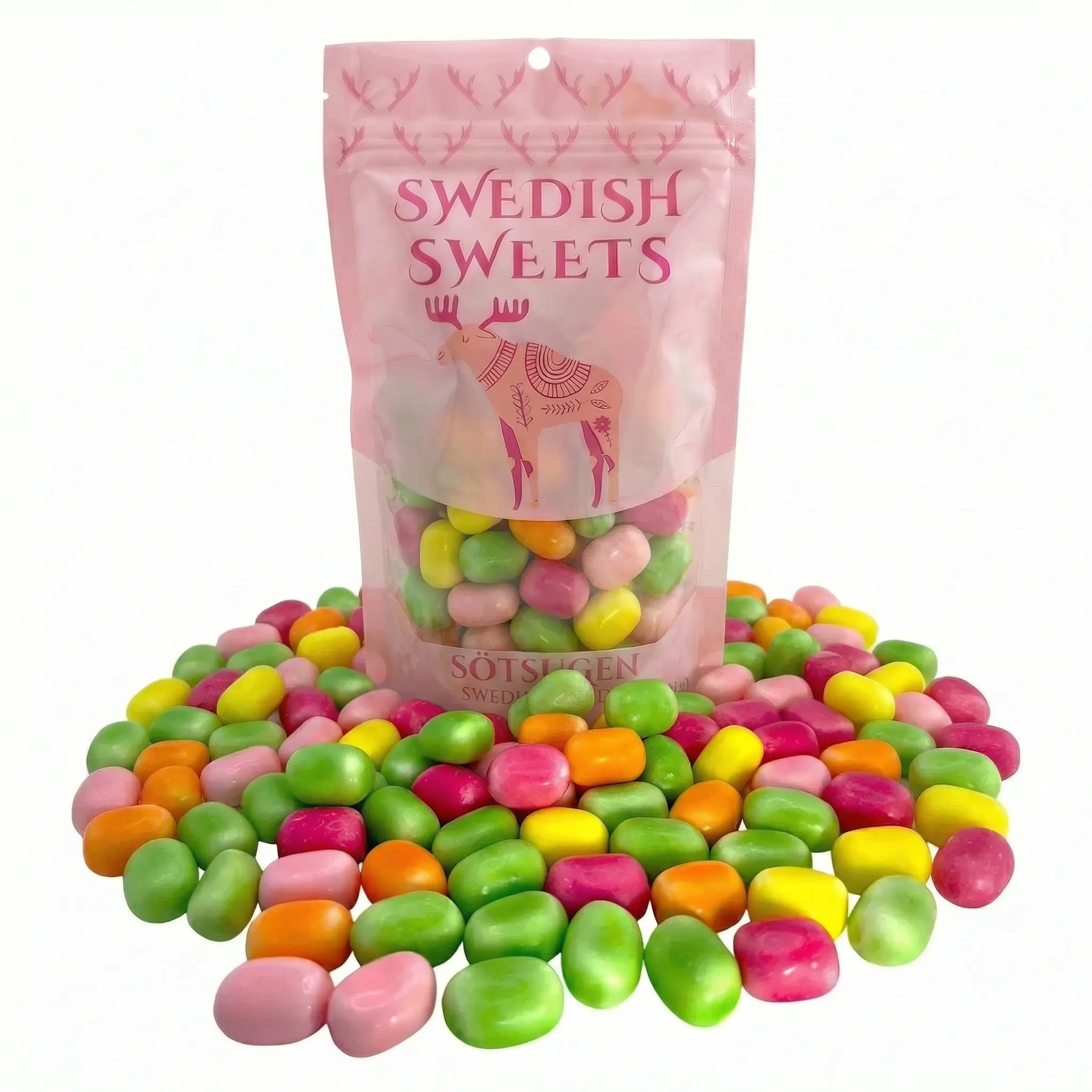 Kastanjer Fruit Candy - 1/2 Pounds - German Sour Fizzy Fruit - European - Maoam- Snack Bonbon