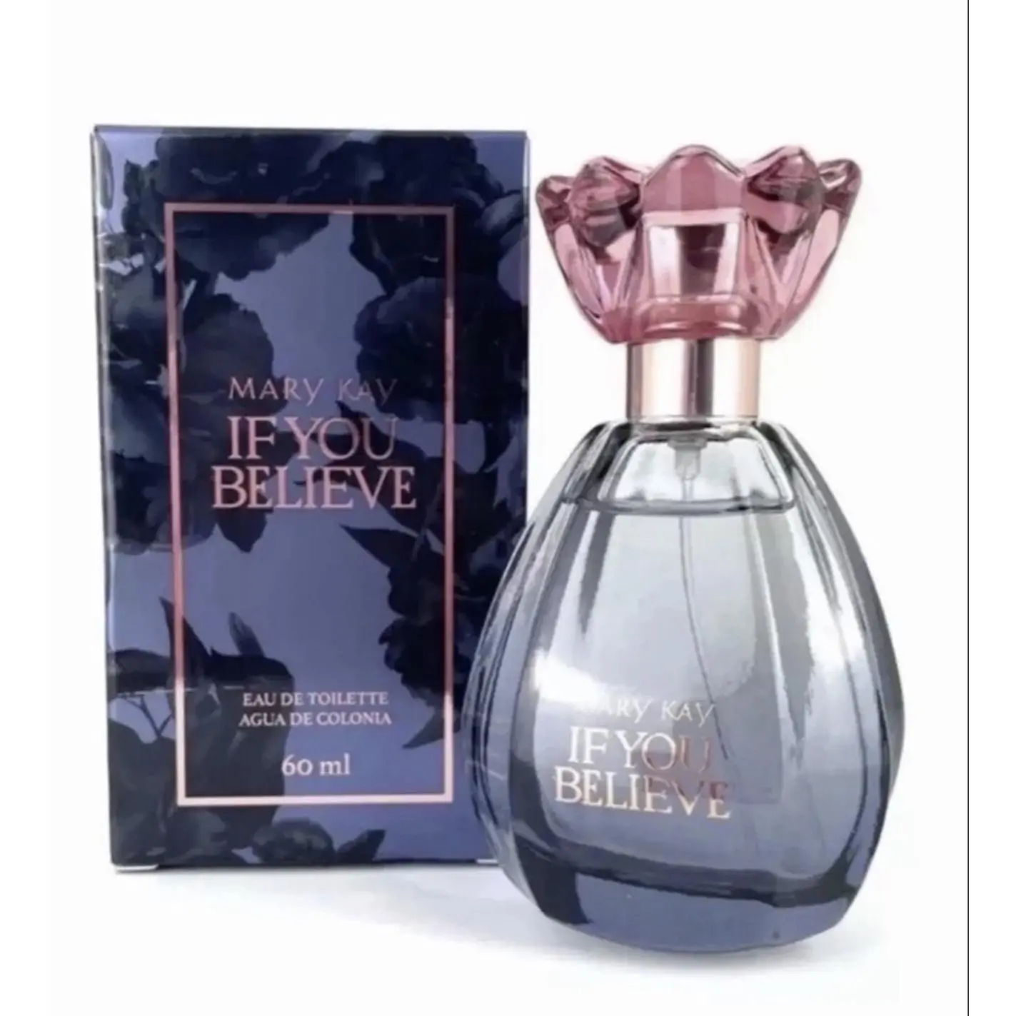 Mary Kay If You Believe Eau de Toilette 2oz Blue Citrus Floral Woody Spray for Women 60ml Perfume