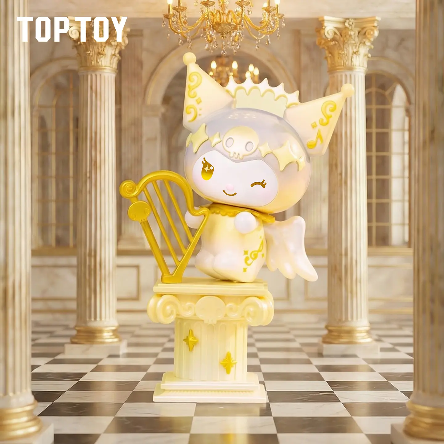 [For Live]TOPTOY SR Kuromi Angel Series Figure Blind Box – Official Collectible Figurine, Perfect Desk/Shelf Decor, Ideal Gift for Kawaii Fans & Collectors,Perfect Gift for Mom,#Summervibes